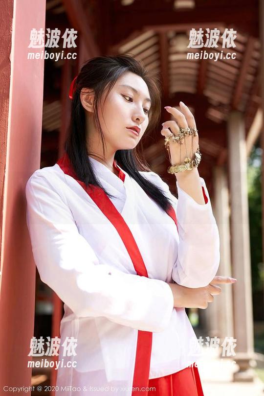 MiiTao蜜桃社 - 油亮写真，陌子Mandy的每一张图都有让人停下脚步的魔力