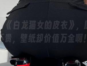 微密圈 – 《白龙猫女的皮衣》,原图真心不贵,壁纸却价值万金啊!